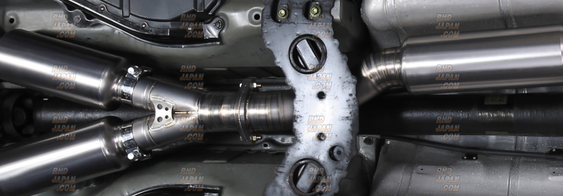 Tomei Ti Racing Titanium Mid Y-Pipe - Fairlady Z Z33 Z34 - RHDJapan